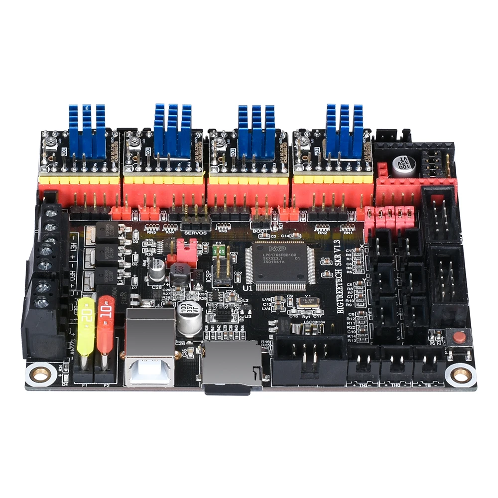BIQU BIGTREETECH TMC2130 V3.0 Драйвер шагового двигателя SPI Замена A4988 TMC2208 TMC2100 драйвер для