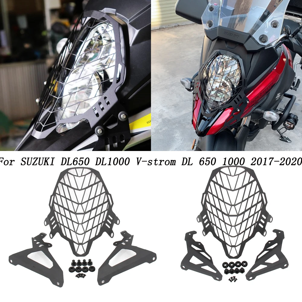 Motorcycle Headlight Protector Grille Guard Cover Motor Parts For