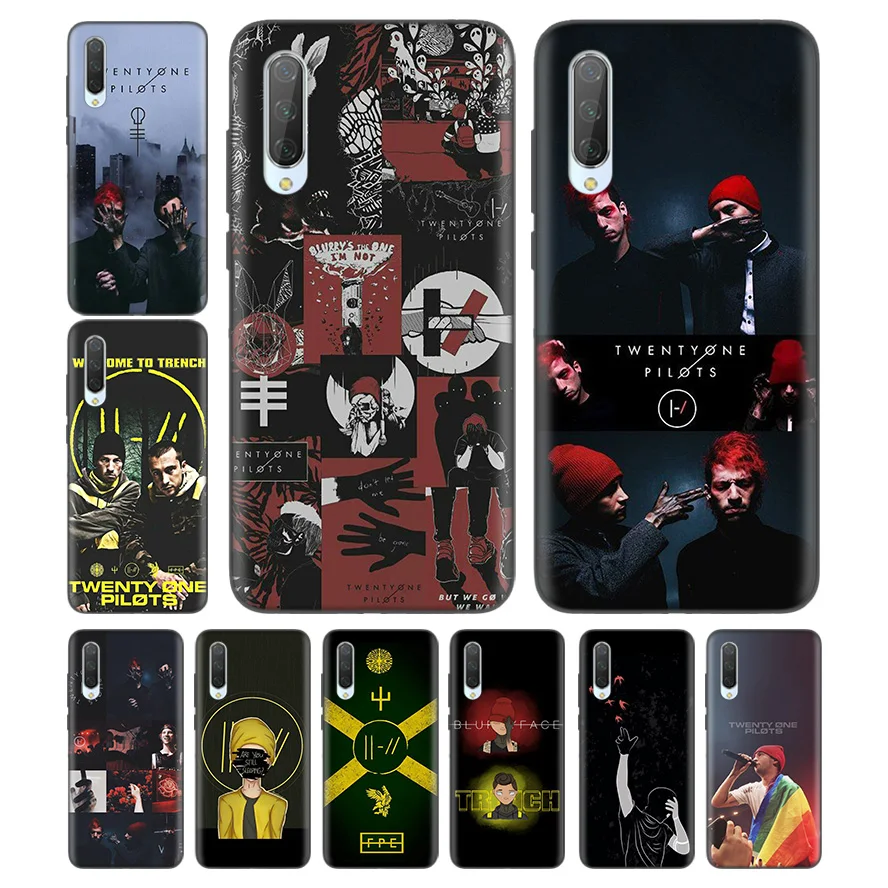

Silicone Case For Xiaomi Redmi Note 7 7A 7S 6 6A 5 K20 Mi A1 A2 A3 8 9T CC9 CC9E GO Lite Pro F1 Cover Twenty one pilots pop