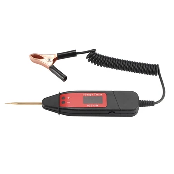 

ANew Voltage Detector Sensor Tester Electrical Test Pen Car Truck Motorcycle Light Lamp Test Tool Voltage Indicator DC 3V-36V