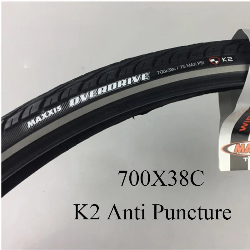 700x38C K2 MAXXIS Overdrive велосипедные шины 700 шоссейные велосипедные шины 700C 700* 38C 75psi кевлар анти прокол ультралегкие велосипедные шины Pneu De Bicicleta - Цвет: 700x38C K2