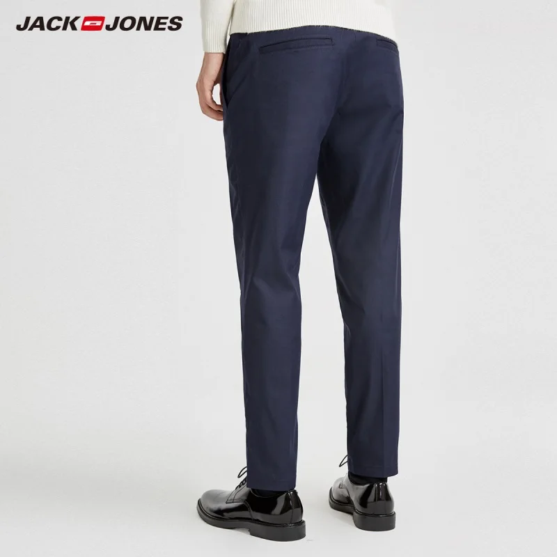 JackJones мужские деловые Умные повседневные Узкие повседневные брюки 218414503