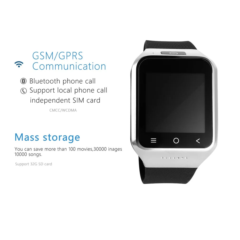 Black WIFI 4.0 FM Recorder 1.2GHz Dual Core 1.54