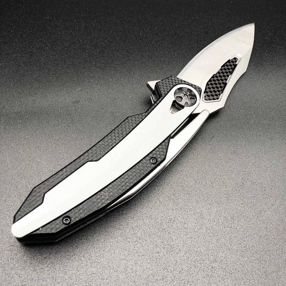 Складной нож BMT ZT 0999 ZT0999 D2 карманный с лезвием из стали и углеродного волокна ЧПУ