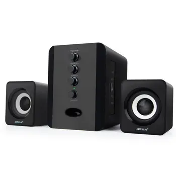 

SADA D-226 Compurtur Speaker Subwoofer Bluetooth Wireless 2.1 Bass Combination 3.5mm Jack Music Loud Speaker FM TF USB AUX PC