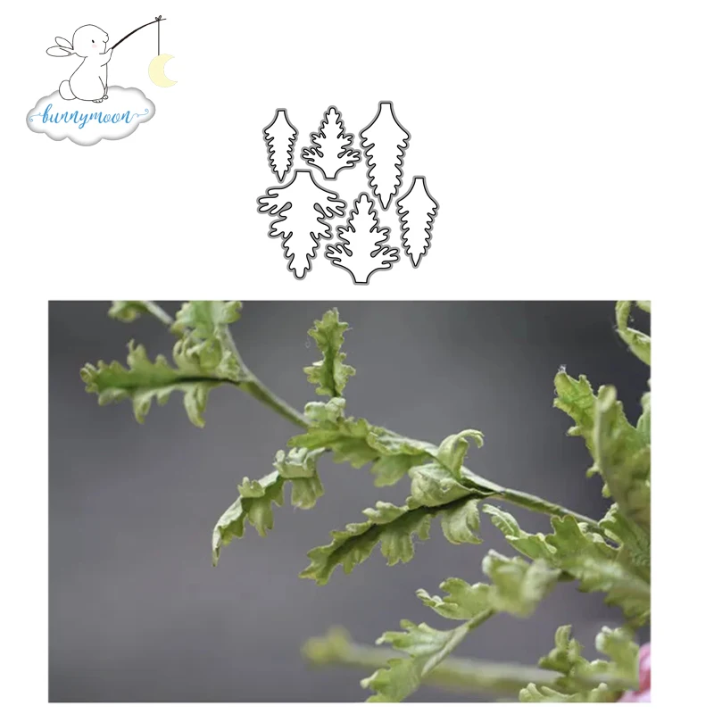 

CH Green Leaves Metal Cutting Dies Stencils for DIY Scrapbooking/photo Album stamps Decorative Embossing DIY Paper