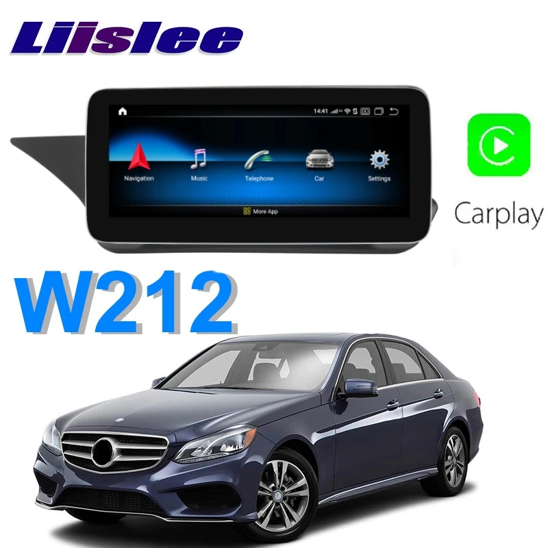 Liislee автомобильный мультимедийный плеер NAVI для Mercedes Benz MB E Class W212 E300 E350 2009~ автомобильный радиоприемник CarPlay gps навигация