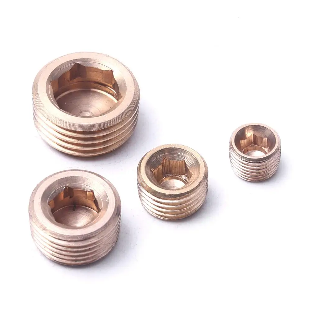 5 шт. 1/8 &quot1/4" 3/8 &quot1/2" Внутренняя шестигранная с резьбой розетка для