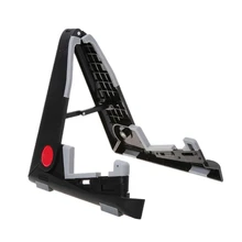 Складной гитарный Стенд черный Электрический акустический бас Ukelele скрипка мандолин кронштейн Y51D