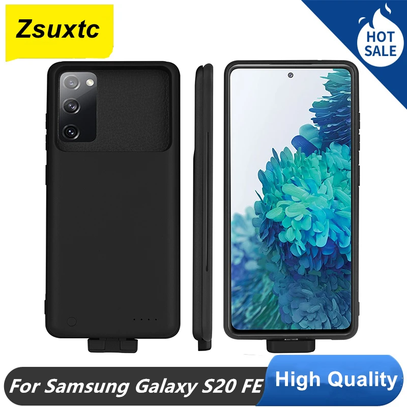 5000 Mah Per Samsung Galaxy S20 Fe Custodia Per Batteria S20Fe Power Bank Smart S20 Fe Per Samsung Galaxy S20 Fe Custodia Per Caricabatterie