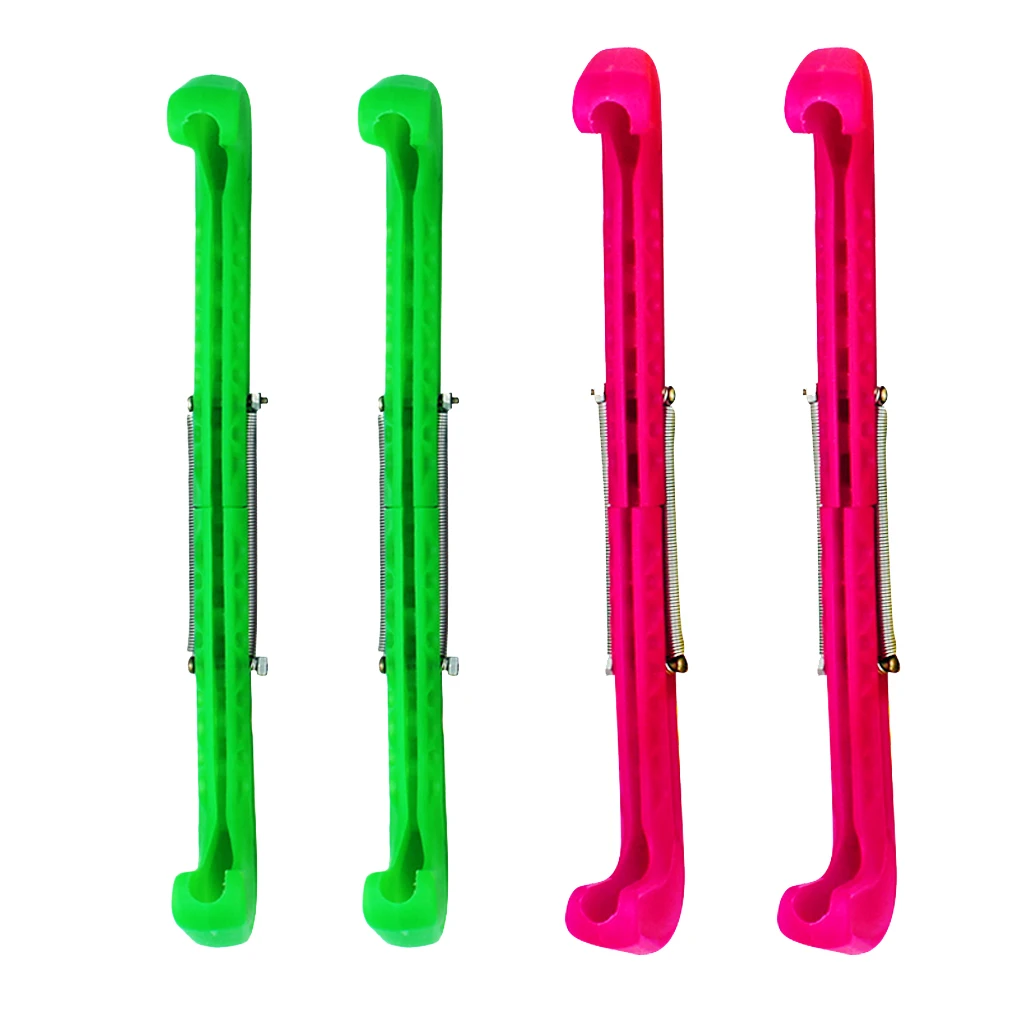 2Pairs  Ice Hockey Figure Skate Walking Guard Adjustable Cover