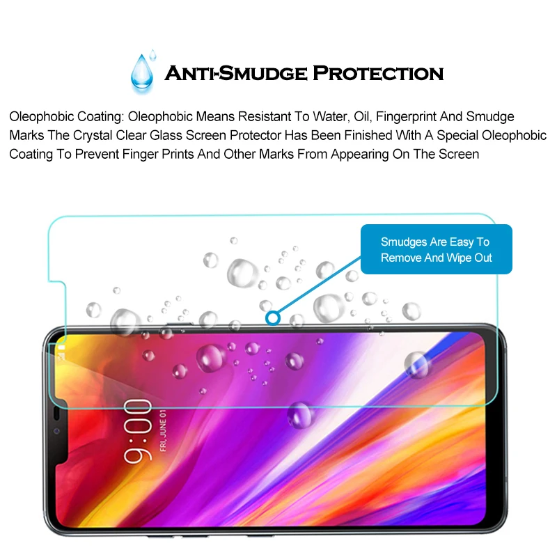 Tempered Glass For LG V40 V30 Full Cover Screen Protector For LG V30 Plus Explosion Proof Protective Film Glass + Camera Lens