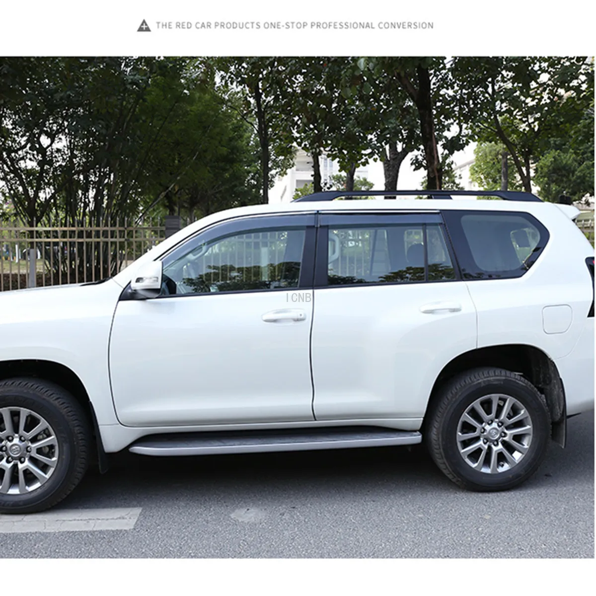 4 шт./компл. автомобильный козырек для Toyota Prado 150 2010 2011 2012 2013 2014 2015 2016 2017 2018