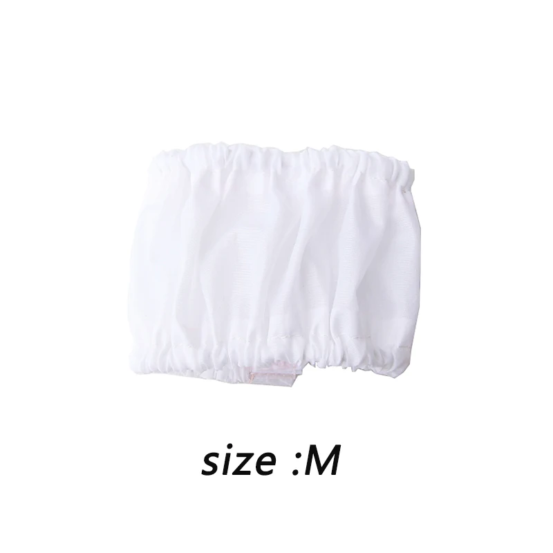 white M 2 шт., аксессуары для детской коляски, чехол для колеса 12-25 см, ширина прогулочная коляска, пылезащитный чехол, аксессуары для коляски - Цвет: white M