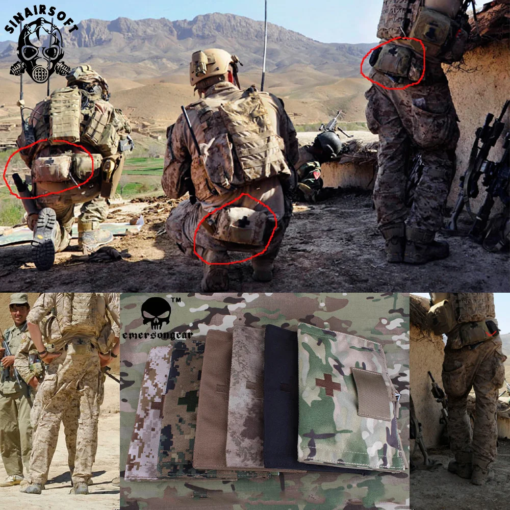 EMERSONGEAR Molle Чехол LBT9022 стиль уплотнение выдув медик Чехол тактический модульный страйкбол охота первой помощи EM6058