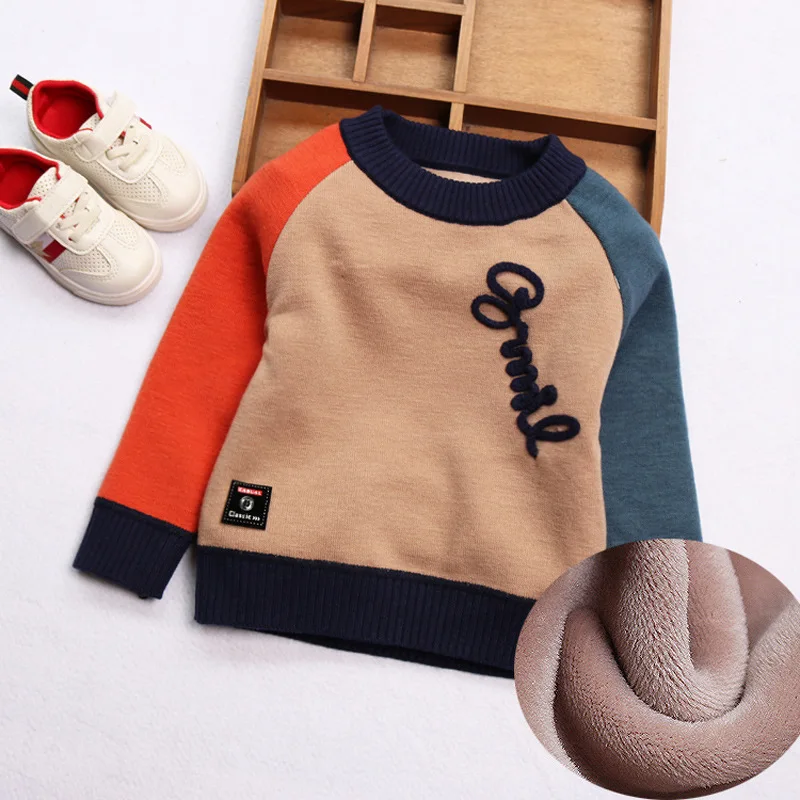 Khaki Кофта для девочки свитер детский свитер для девочки свитер для мальчика новогодний свитер водолазка для девочки детский свитер водолазка детская кардиган для девочки - Цвет: Khaki