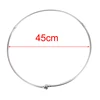 Fishing Net Head Stainless Steel Fishing Folding Net Brail Head Round Dipnet Tackle Accessory HOT 35/40/45/50cm Sizes 6