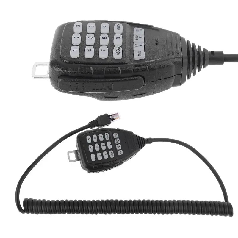 1 комплект DTMF микрофон для динамика QYT KT 8900D KT8900R 8900 Mini 9800 KT8900 автомобильные