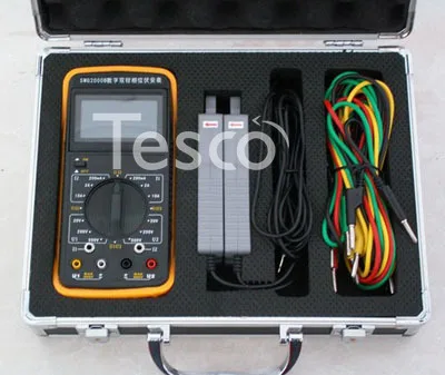 

SMG2000B digital dual-clamp phase voltammeter clamp-type low voltage test meter handheld voltammeter