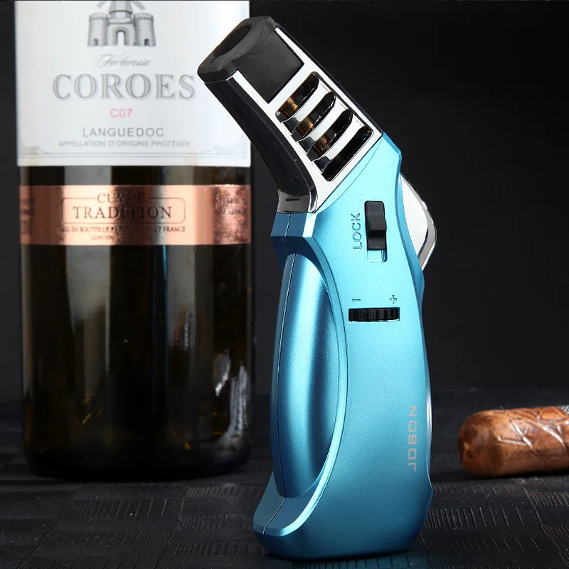 Портативная струйная горелка Jobon ранний выбор для любителей сигар шеф-повара