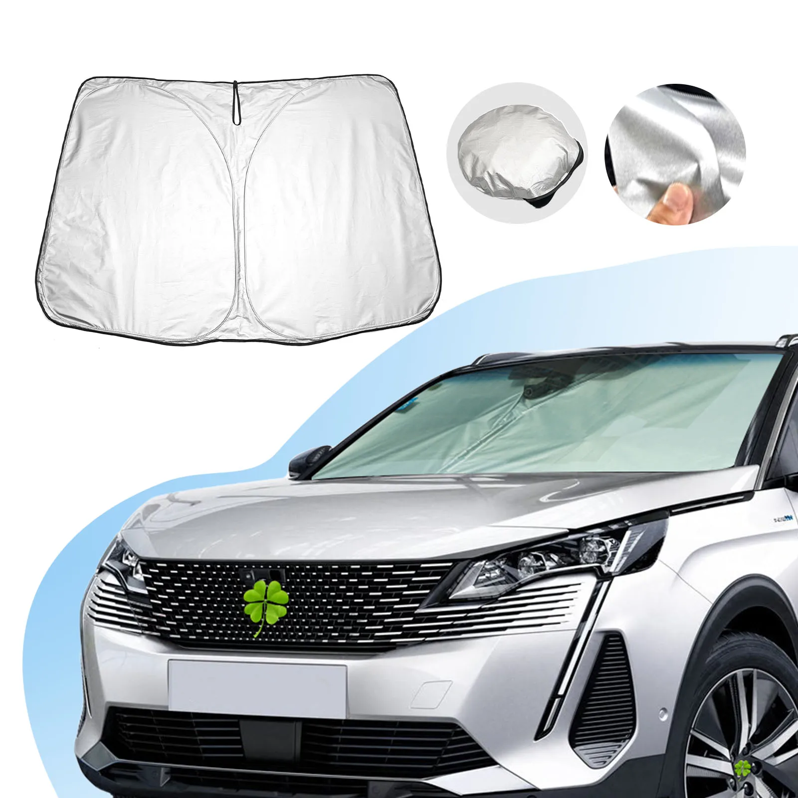 Lfotpp Car Windshield Sunshades For 3008 2016 2017 2018 2019 2020 Front