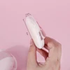 OVW Professional Flocking Round Shape Facial Body Powder Foundation Puff Portable Soft Cosmetic Puff Makeup Loose Powder Sponge 2
