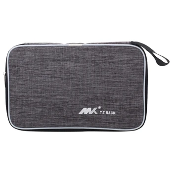 

Cover Racket Storage Bag Dustproof Portable Case Sports Accessories Zipper Closure Durable Protective Table Tennis Oxford Cloth