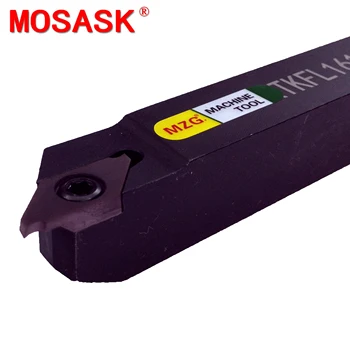 

MOSASK cutting arbor KTKFL 16mm CNC Lathe Machining Small parts processing Outer diameter Grooving tool