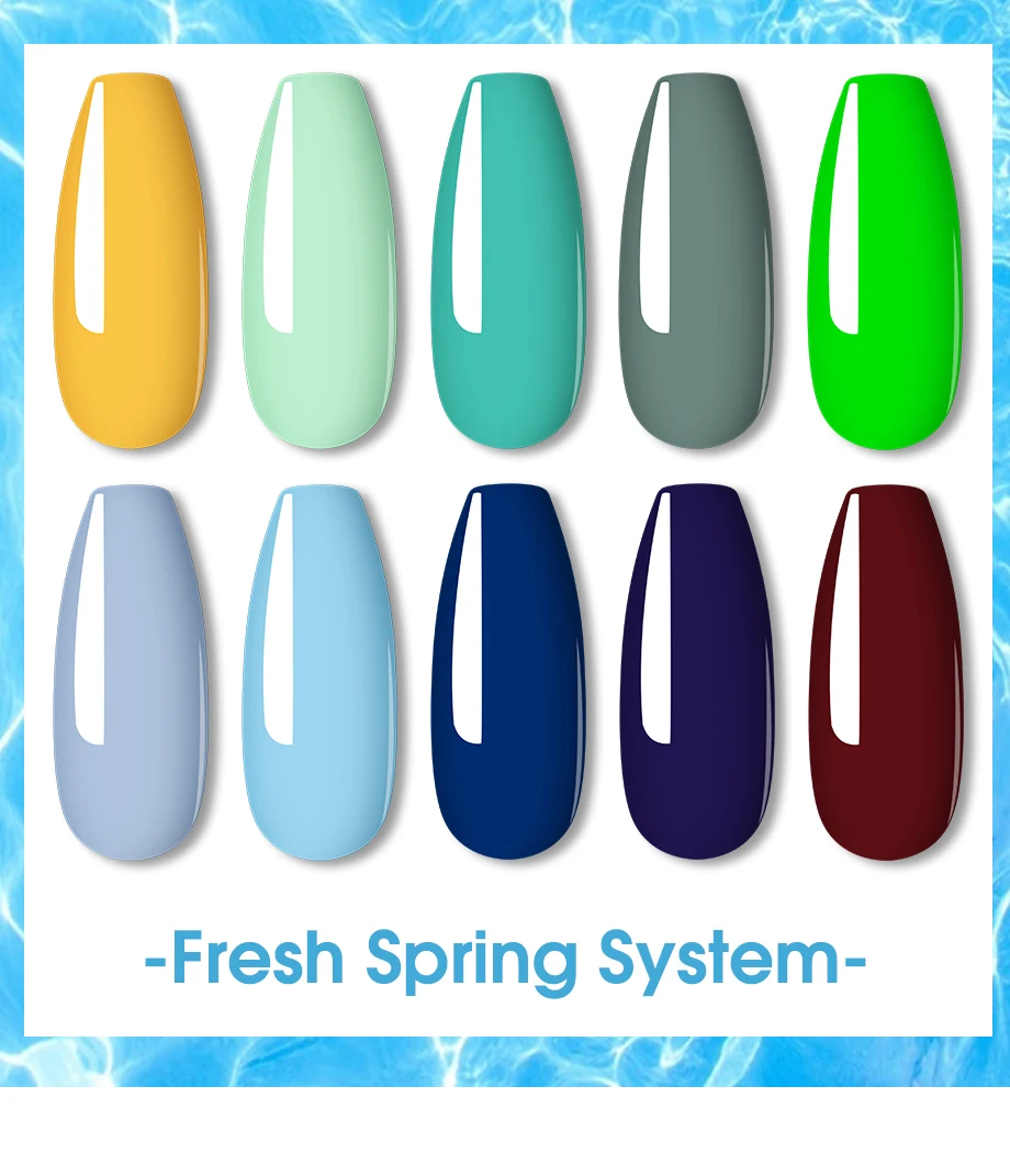 ROSALIND Gel Nail Polish Glitter Gel For Manicure Art Semi Permanent Hybrid Varnish Need UV LED Base Top Coat Nail Polish