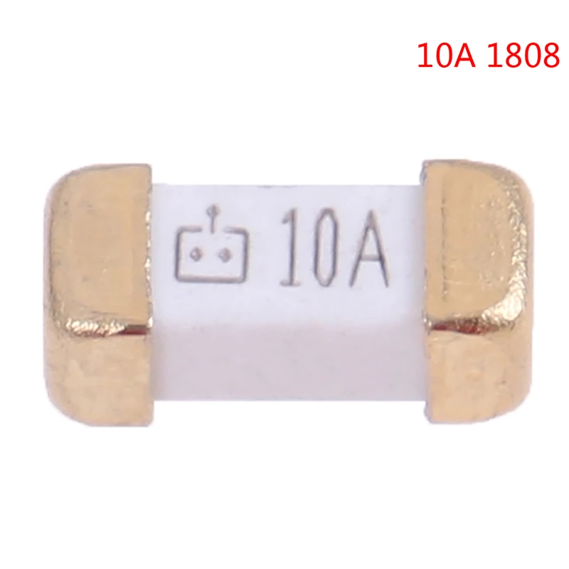 10 штук в партии стопы 1808 125V SMD Быстрый плавкий предохранитель 0.5A 0.75A 1A 2A 3A 4A 5A 6.3A 8A 10A 0451 ультра-быстрое предохранители