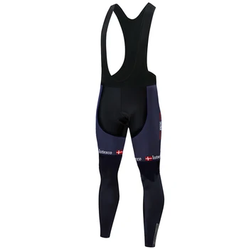 

2020 TEAM quickstep Men Long Cycling Pants Outdoor Bicycle Wear men cycling bib tights quick dry 20D Gel Pad Lycra Bike pants