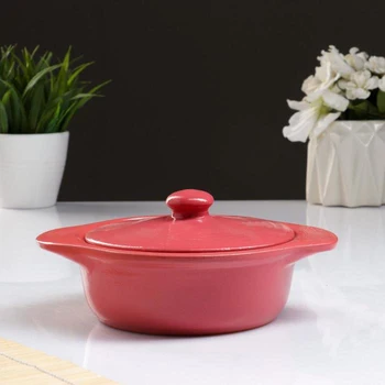 

Salad bowl with lid "Vyatsky" 0.5 l (baking dish), pink 5156875
