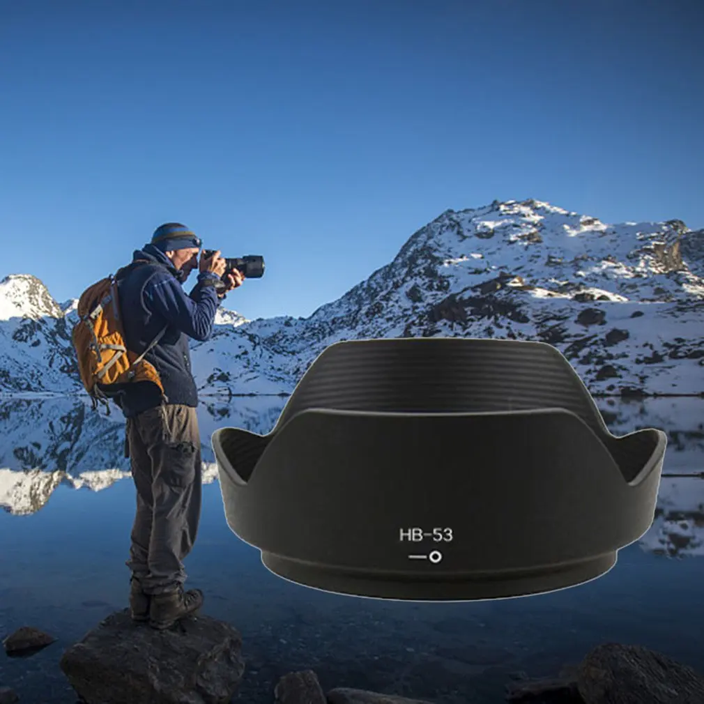 

Professional Lens Hood Replace HB-53 Petal Lens Hood For Nikon AF-S Nikkor 24-120mm f/4G ED VR Lens Shade Lens Hood Mount