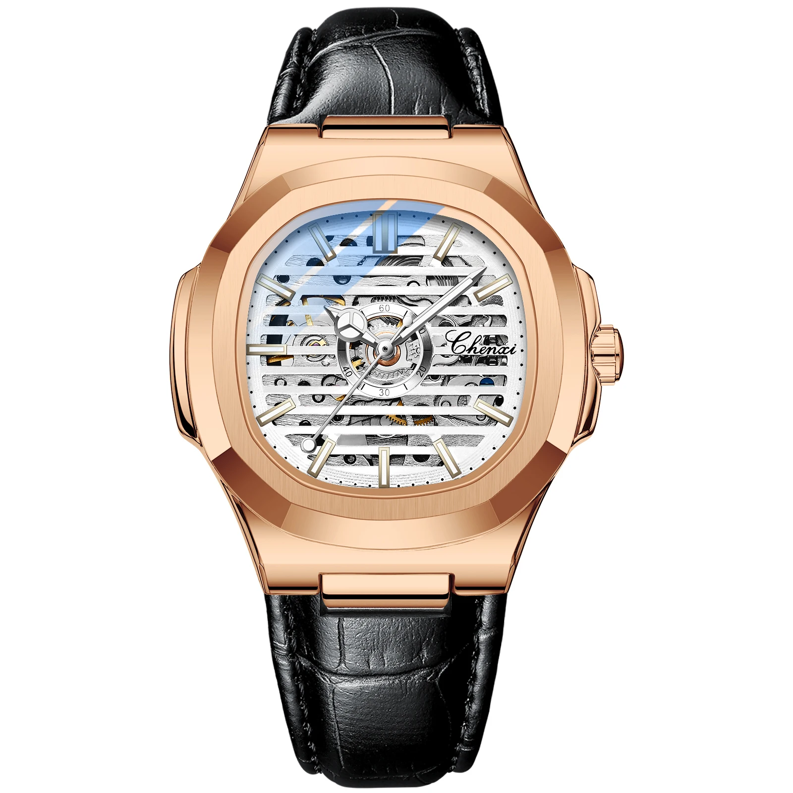 CHENXI Men's Watches Automatic Mechanical Watch Luxury Brand Waterproof Men Wrist Watch Quartz Sports Clock Relogio Masculino 