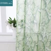 Modern Natural Floral Printting Europe Style Voile Tulle Sheer Gromment Rod Pocket Windows Curtain For Livingroom Bedroom 1