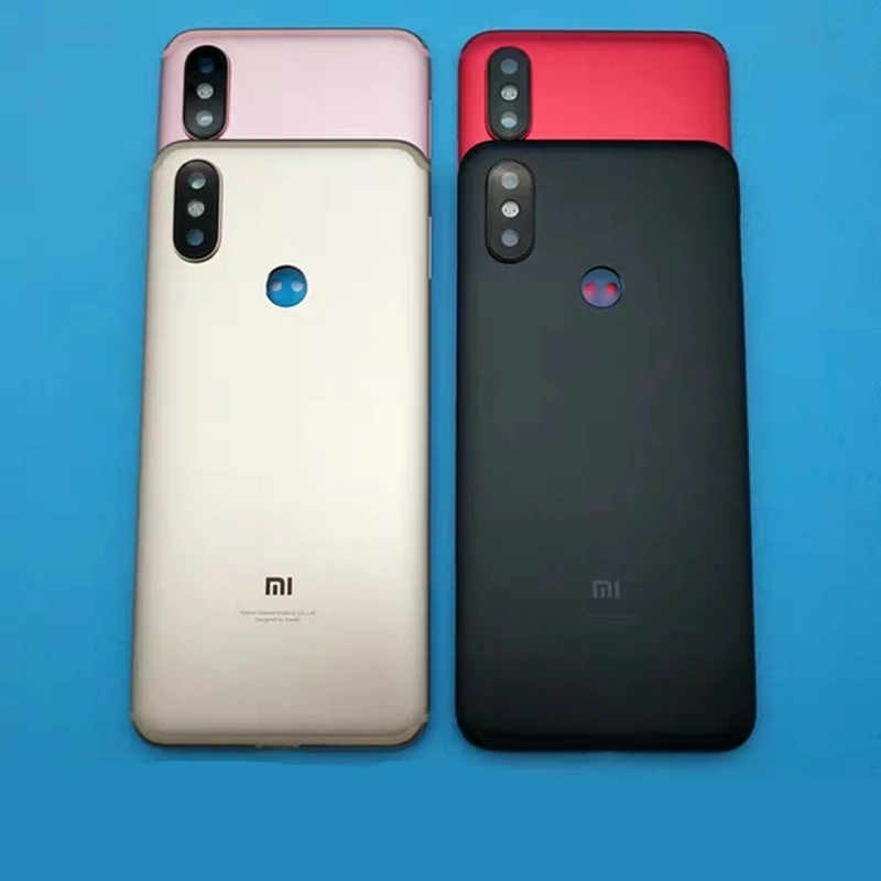 Sinbeda оригинальная крышка для Xiaomi Mi6, задняя крышка корпуса, чехол для Xiaomi Mi6, задняя дверь, стеклянная панель для Xiaomi Mi6, крышка батареи