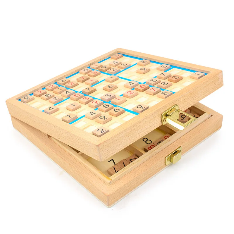 

Children Early Education Sudoku Game Chess Pieces Sudoku Three-in-One Board Game Toy Educational Force Logical Thinking Training