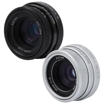 

lente para celular 25mm F1.8 Mini CCTV C Mount Wide Angle Optical Lens for Sony Nikon Canon DSLR Camera