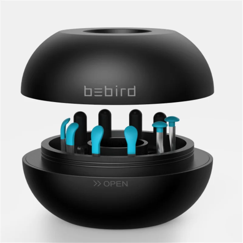 Xiaomi Bebird M9 Pro, умный визуальный ушной Стик, черный, 17 в 1, 300 Вт, высокоточный эндоскоп, 350 мАч, с магнитно заряженной базой