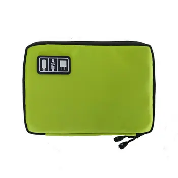 

Hot Sale Mobile Phone Data Cable Headset Charger Carring Case Travel Waterproof Storage Bag Power Bank Pouch Earphone Zipper Bag