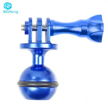 

BGNing 2.5cm Diving Ball Metal Mount Head Base Adapter Connector with Fixed Screw for Underwater Camera Waterproof Housings Case