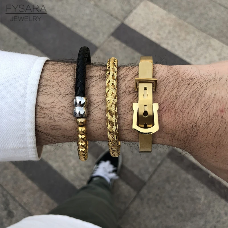 Jewel Trendstyle - Classic Leather Bracelet for Men