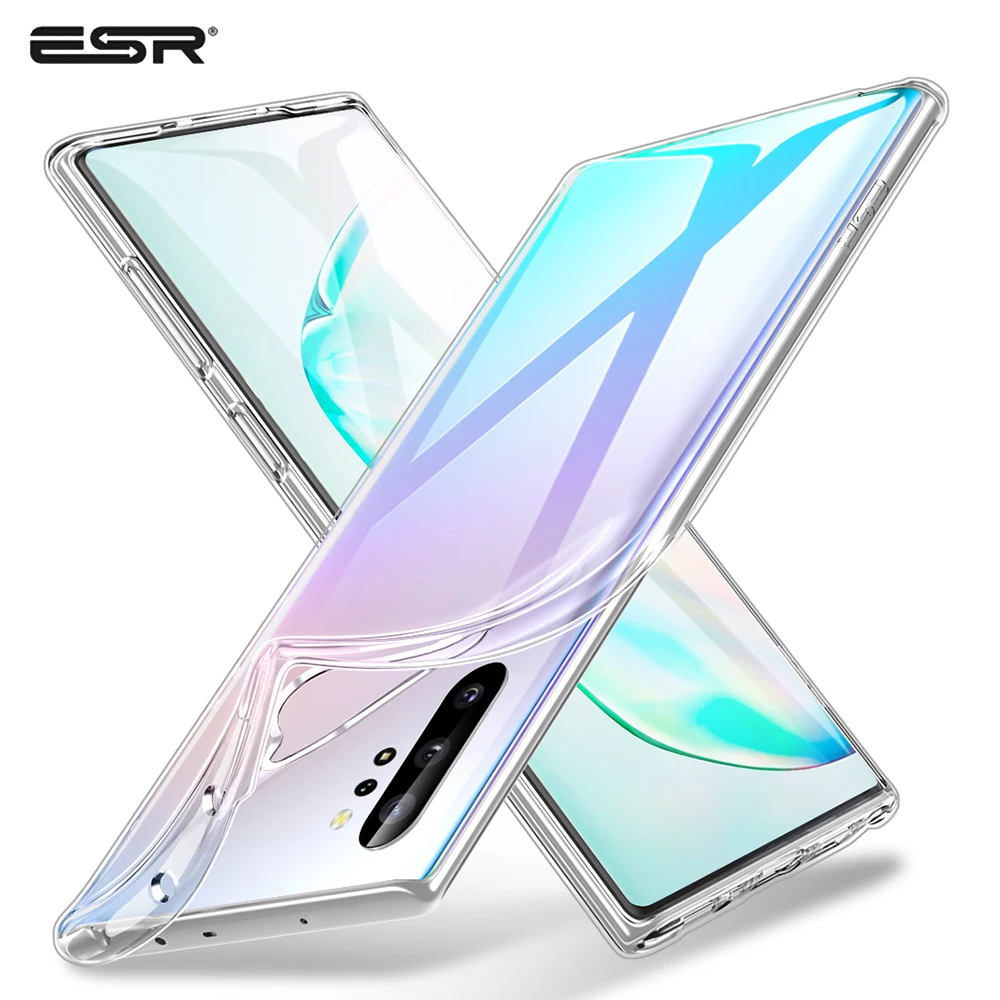 

ESR Soft TPU Case for Samsung Galaxy Note 10 Note 10 Plus Cover Ultrathin Transparent Bumper Cover For Samsung Note 10+ 5G Coque