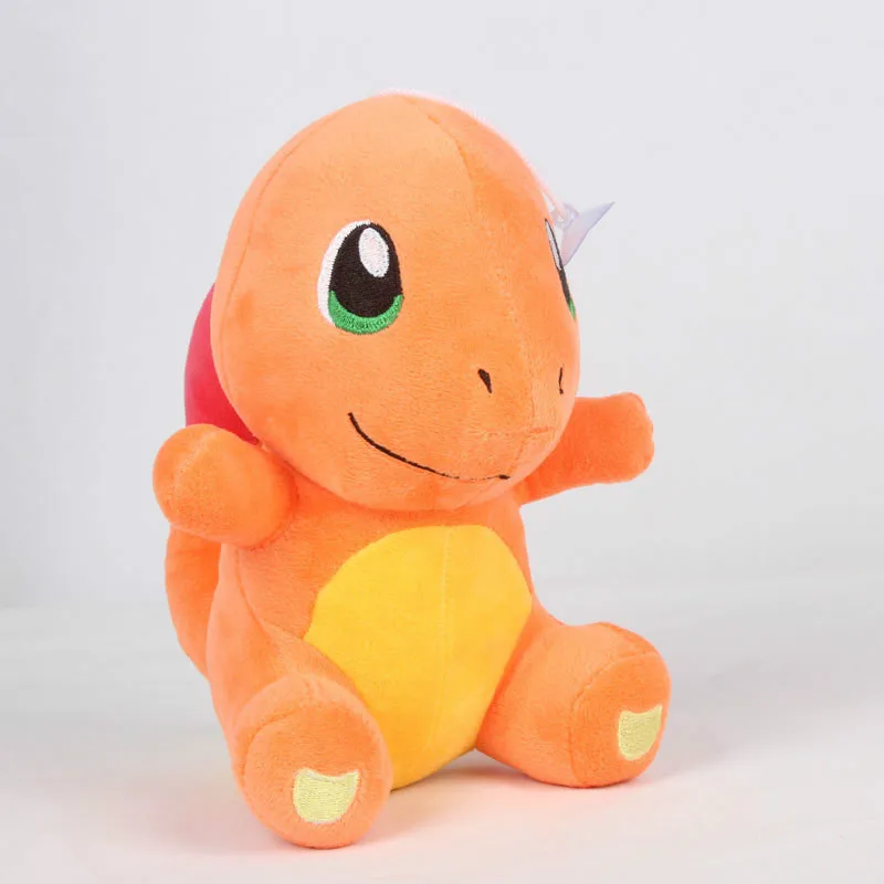 TAKARA TOMY Покемон около 20 см оригинальные игрушки hobbiesмягкие животные плюшевые для детей Рождественский подарок - Цвет: New Charmander