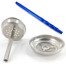 30 см для шланга для кальяна, алюминиевый материал, ручка для кальяна, чаша для кальяна, полка для кальяна на древесном угле, аксессуары, адаптер