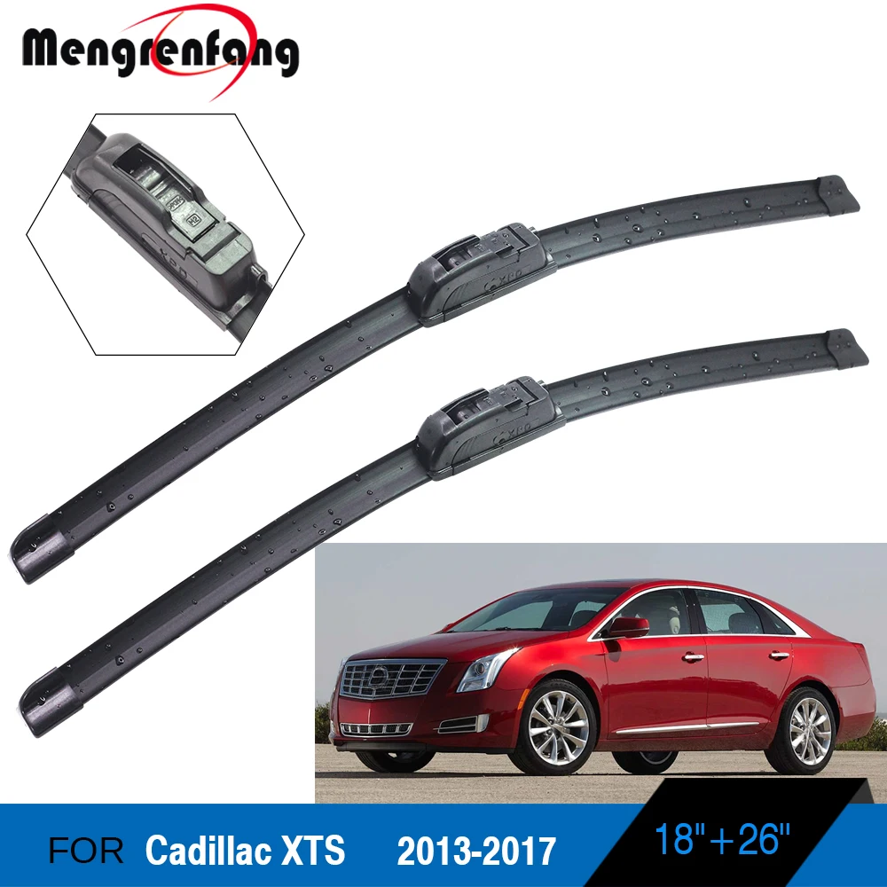 

Щетки стеклоочистителя для Cadillac XTS, мягкая резина, J Hook Arms 2013 2014 2015 2016 2017