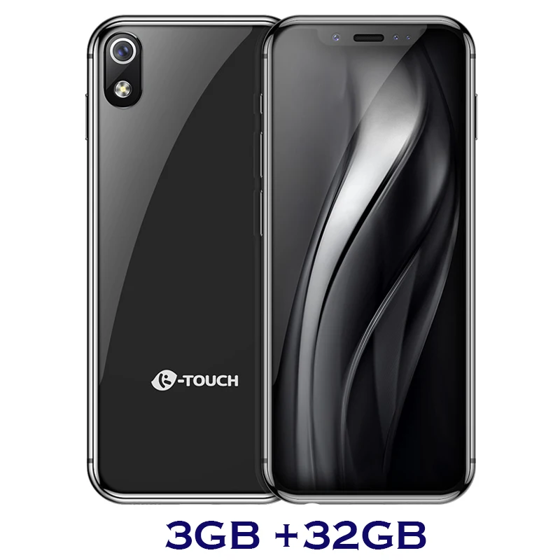 Google play Store MTK6580 четырехъядерный Android 8,1 3g смартфон 3," Мини маленький умный мобильный телефон 16 Гб ПЗУ Две сим-карты - Цвет: black-3-32