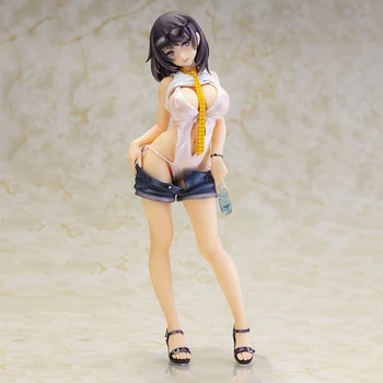 

28cm Alphamax SKYTUBE STP Original Illustration Toshiue Kanojo Illustration by Kekemotsu PVC Anime Sexy Girl Action Figure Toy
