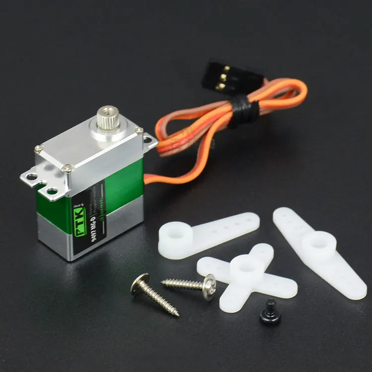 

4PCS PTK 9497 MG-D 9g Coreless Metal Gear Digital Servo for RC 380 450 Helicopter Airplane Fixed-Wing Vehicle Cars DIY Parts