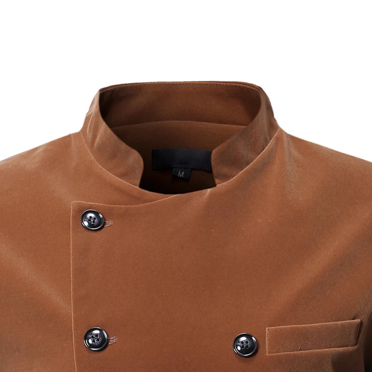 Мужской костюм топы новая мода простой мужской повседневный двубортный со